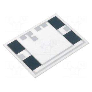 Resistor: thick film | heating | glued | 661.3Ω | 80W | soldering pads
