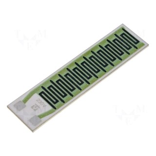 Resistor: thick film | heating | glued | 880Ω | 60W | soldering pads