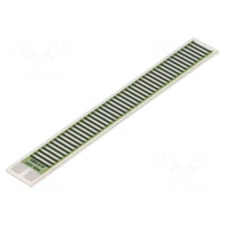 Resistor: thick film | heating | glued | 881.6Ω | 60W | 76.2x9.53x1mm