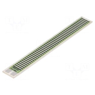 Resistor: thick film | heating | glued | 9.6Ω | 60W | 76.2x9.53x1mm