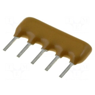 Resistor network: X | THT | 2.2kΩ | ±2% | 0.2W | No.of resistors: 4 | 100V