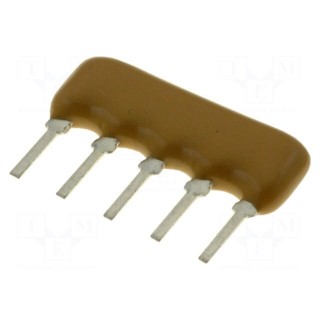 Resistor network: X | THT | 22kΩ | ±2% | 0.2W | No.of resistors: 4 | 100V