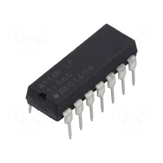 Resistor network: Y | 56Ω | No.of resistors: 7 | THT | ±2% | Case: DIP14