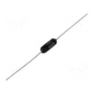 Resistor: metal film | 430Ω | 1W | ±1% | 100ppm/°C | audio