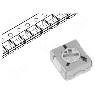 Potentiometer: mounting | single turn | 1MΩ | 250mW | SMD | ±20% | linear