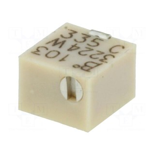 Potentiometer: mounting | multiturn | 10kΩ | 250mW | SMD | ±10% | linear