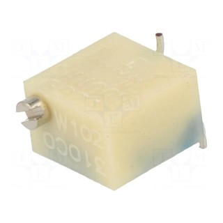 Potentiometer: mounting | multiturn | 1kΩ | 250mW | SMD | ±10% | linear