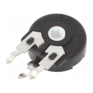 Potentiometer: mounting | vertical | 100kΩ | 150mW | ±20% | linear