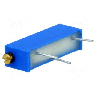 Potentiometer: mounting | multiturn | 1MΩ | 750mW | ±10% | linear