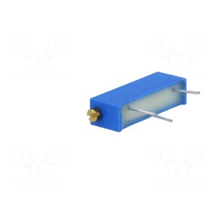 Potentiometer: mounting | multiturn | 1MΩ | 750mW | ±10% | linear
