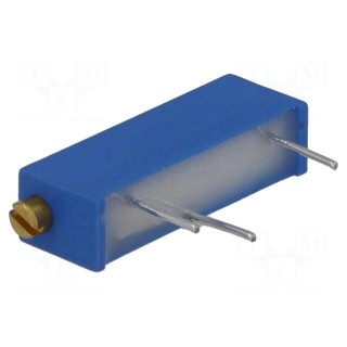 Potentiometer: mounting | multiturn | 200kΩ | 750mW | ±10% | linear