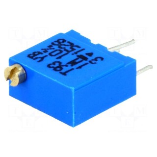 Potentiometer: mounting | multiturn | 1MΩ | 500mW | THT | ±10% | linear