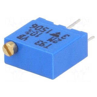 Potentiometer: mounting | multiturn | 2MΩ | 500mW | THT | ±10% | linear