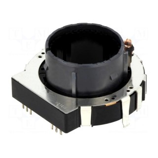 Potentiometer: mounting | single turn | 5kΩ | 50mW | for PCB | Steps: 16