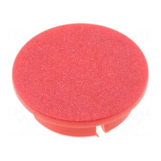 Cap | plastic | red | push-in | Application: G4311.6131