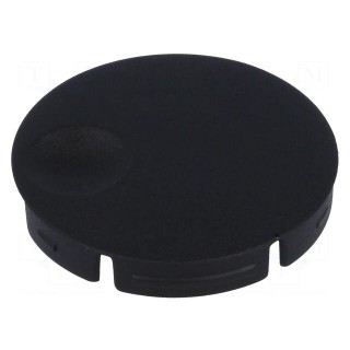 Cap | polyamide | black | push-in | Application: A3050,A3150