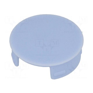 Cap | polyamide | blue | push-in | Application: A3020,A3120