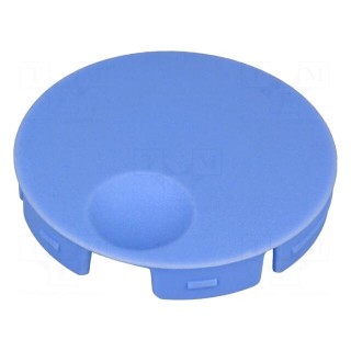 Cap | polyamide | blue | push-in | Application: A3040,A3140
