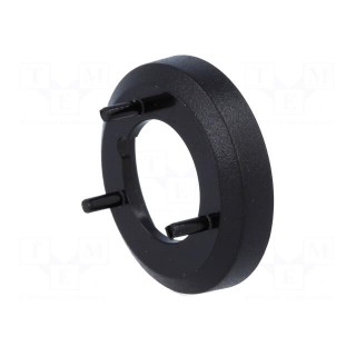 Nut cover | ABS | black | push-in | Ø: 19.3mm | Application: A2516,A2616