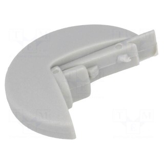 Pointer | plastic | grey | push-in | Application: A10 | Shape: disk