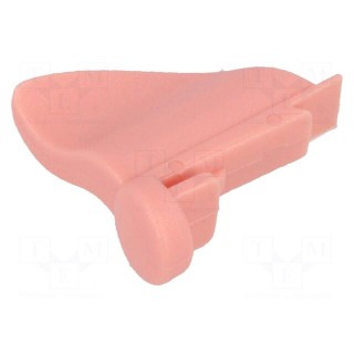 Pointer | plastic | pink | push-in | Application: A10 | Shape: wing