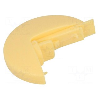 Pointer | plastic | yellow | push-in | disk | A10