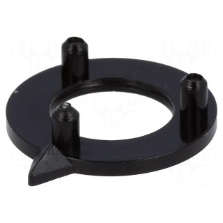 Pointer | polyamide | black | 15mm | -20÷70°C | Application: G15
