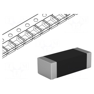 Varistor: metal-oxide | SMD | 1206 | 30VAC | 38VDC | 1.1J | 200A | 77V | 8mW