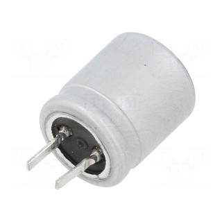 Capacitor: electrolytic | low ESR | SMD | 220uF | 35VDC | Ø8x10.2mm
