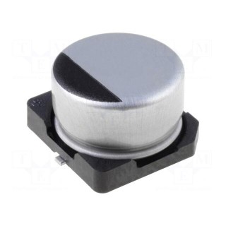Capacitor: electrolytic | SMD | 56uF | 16VDC | Ø6.3x5.4mm | ±20% | 2000h