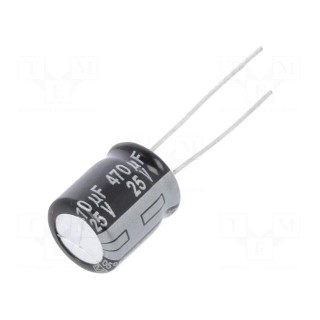 Capacitor: electrolytic | low ESR | THT | 680uF | 16VDC | Ø10x12.5mm