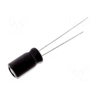 Capacitor: electrolytic | low impedance | THT | 330uF | 35VDC | ±20%
