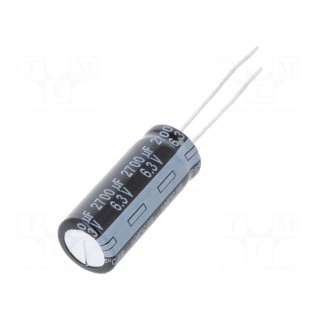 Capacitor: electrolytic | low impedance | THT | 1200uF | 25VDC | ±20%