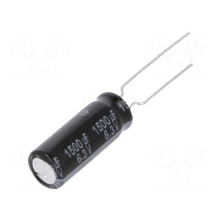 Capacitor: electrolytic | low impedance | THT | 120uF | 63VDC | Ø8x20mm