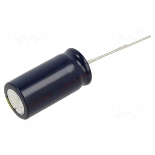 Capacitor: electrolytic | low ESR | THT | 3300uF | 25VDC | Ø16x31.5mm
