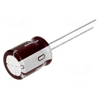 Capacitor: electrolytic | low impedance | THT | 56uF | 6.3VDC | Ø5x7mm