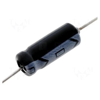 Capacitor: electrolytic | THT | 470uF | 63VDC | Ø13x31mm | Leads: axial
