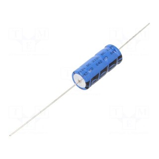 Capacitor: electrolytic | THT | 10uF | 450VDC | Ø12.5x30mm | ±20%