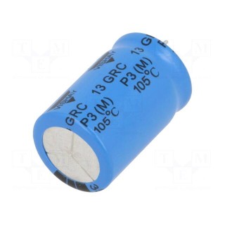 Capacitor: electrolytic | THT | 2200uF | 35VDC | Pitch: 7.5mm | ±20%