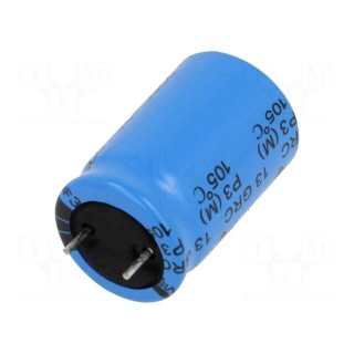 Capacitor: electrolytic | THT | 2200uF | 35VDC | Pitch: 7.5mm | ±20%