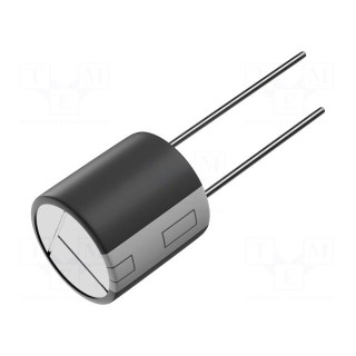 Capacitor: electrolytic | THT | 100uF | 35VDC | Ø6.3x11.2mm | ±20% | NHG