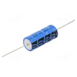 Capacitor: electrolytic | THT | 22uF | 250VDC | Ø12.5x30mm | ±20%