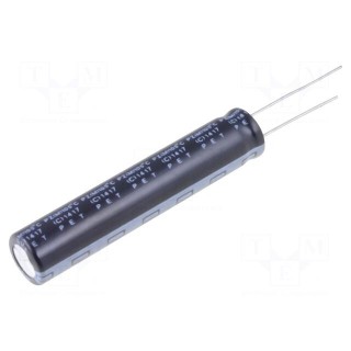 Capacitor: electrolytic | THT | 39uF | 450VDC | Ø10x50mm | ±20% | 2000h