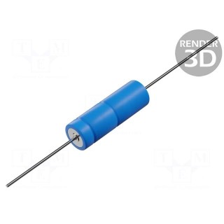 Capacitor: electrolytic | THT | 1mF | 16VDC | Ø10x25mm | ±20% | 2500h