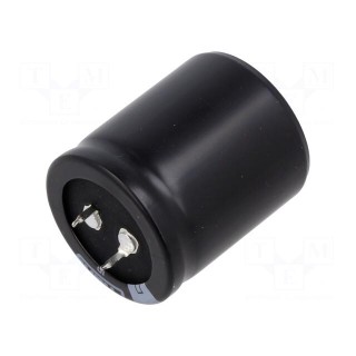 Capacitor: electrolytic | SNAP-IN | 10mF | 50VDC | Ø35x40mm | ±20% | 4.4A