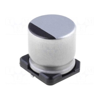 Capacitor: electrolytic | low impedance | SMD | 470uF | 6.3VDC | ±20%