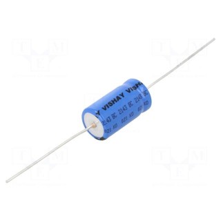 Capacitor: electrolytic | THT | 220uF | 40VDC | Ø10x18mm | ±20% | 2500h