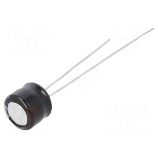 Capacitor: electrolytic | THT | 22uF | 35VDC | Ø6.3x5mm | Pitch: 2.5mm