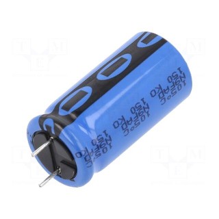 Capacitor: electrolytic | THT | 2200uF | 35VDC | Ø16x31mm | Pitch: 7.5mm