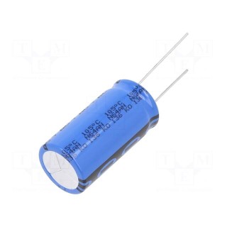 Capacitor: electrolytic | THT | 2200uF | 50VDC | Ø18x35mm | Pitch: 7.5mm